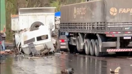 Acidente com vítima fatal na ERS-122 entre Flores da Cunha e Antônio Prado