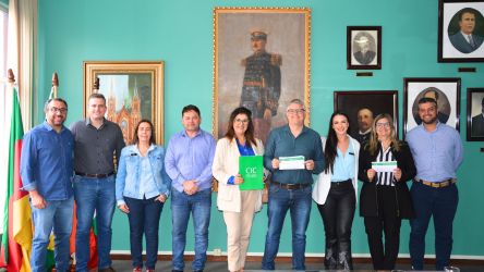 Diário de Vacaria - Reunião CIC, Prefeitura e Câmara de Vereadores