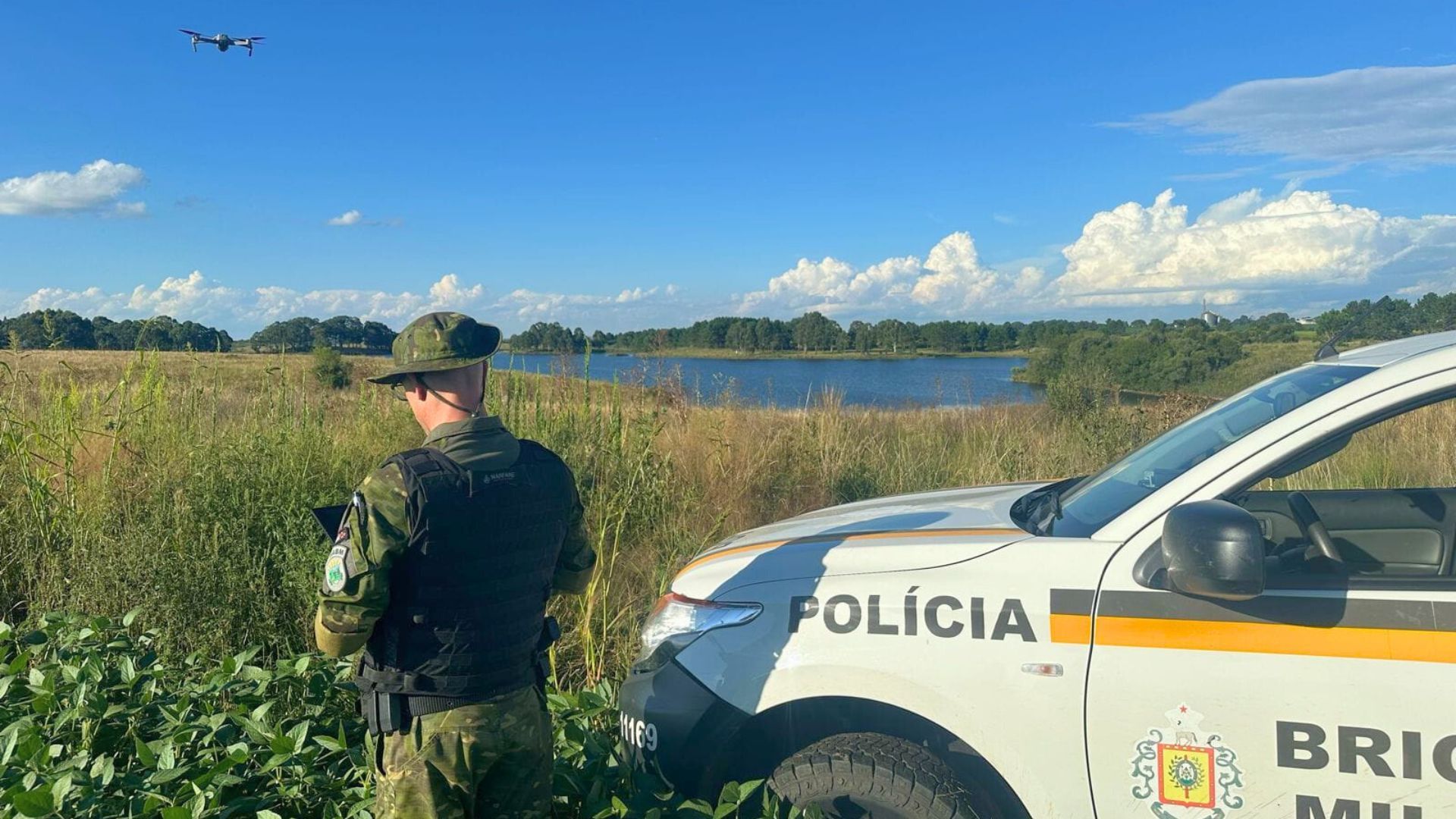 PATRAM identifica desmatamento ilegal de vegetação em Pinhal da Serra