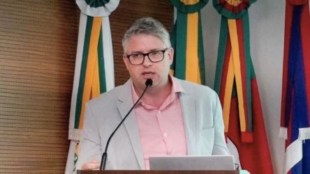 Em Caxias do Sul, Vice-Prefeito de Vacaria enfatiza importância Terminal Rodoferroviário