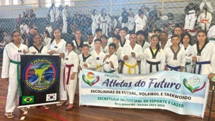 Bom Jesus conquista terceiro lugar na Copa Garras de Taekwondo