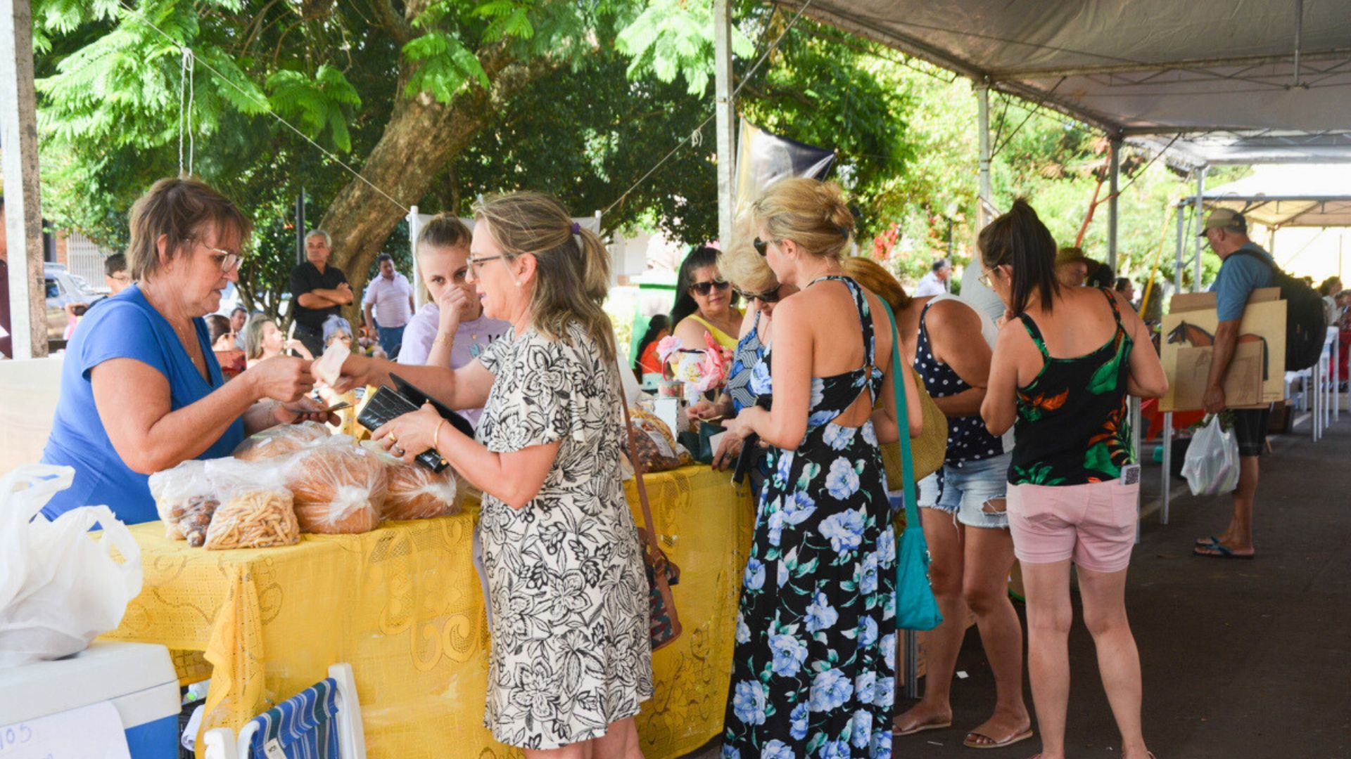 Feira em Lagoa Vermelha