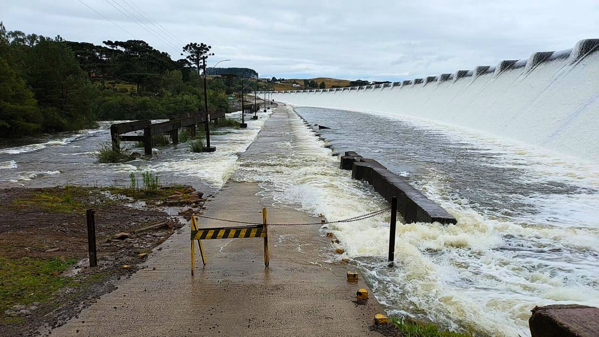 Atualizada a situação das barragens no RS