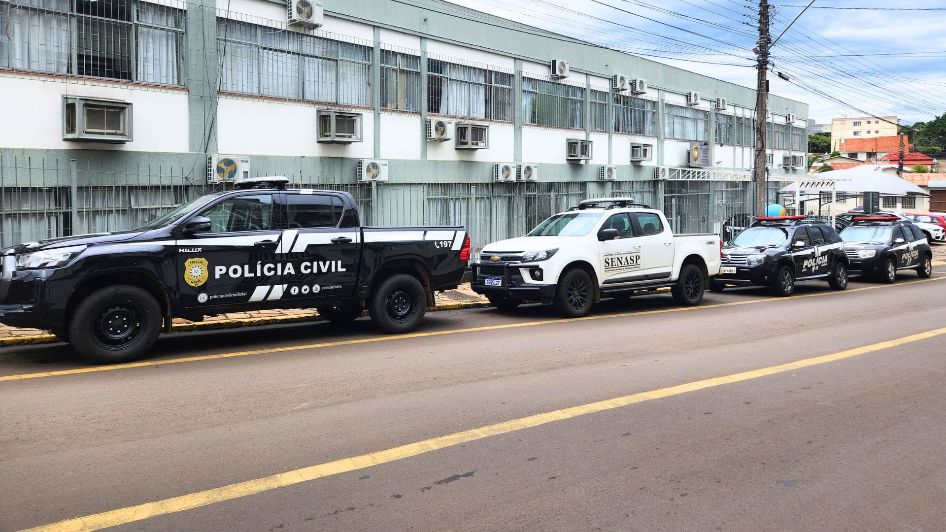 1&ordm; Homic&iacute;dio de 2024 em Vacaria - Crime ocorreu no Bairro Monte Claro - Pol&iacute;cia Civil investiga.