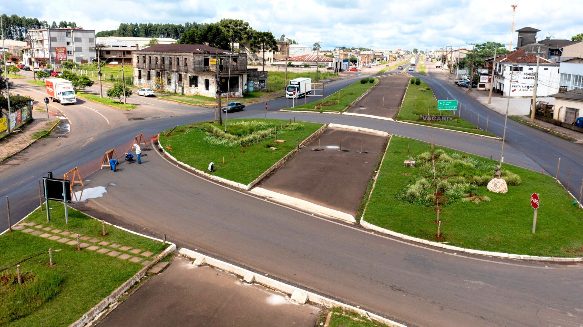 Iniciado o Cercamento para Viaduto na BR-116