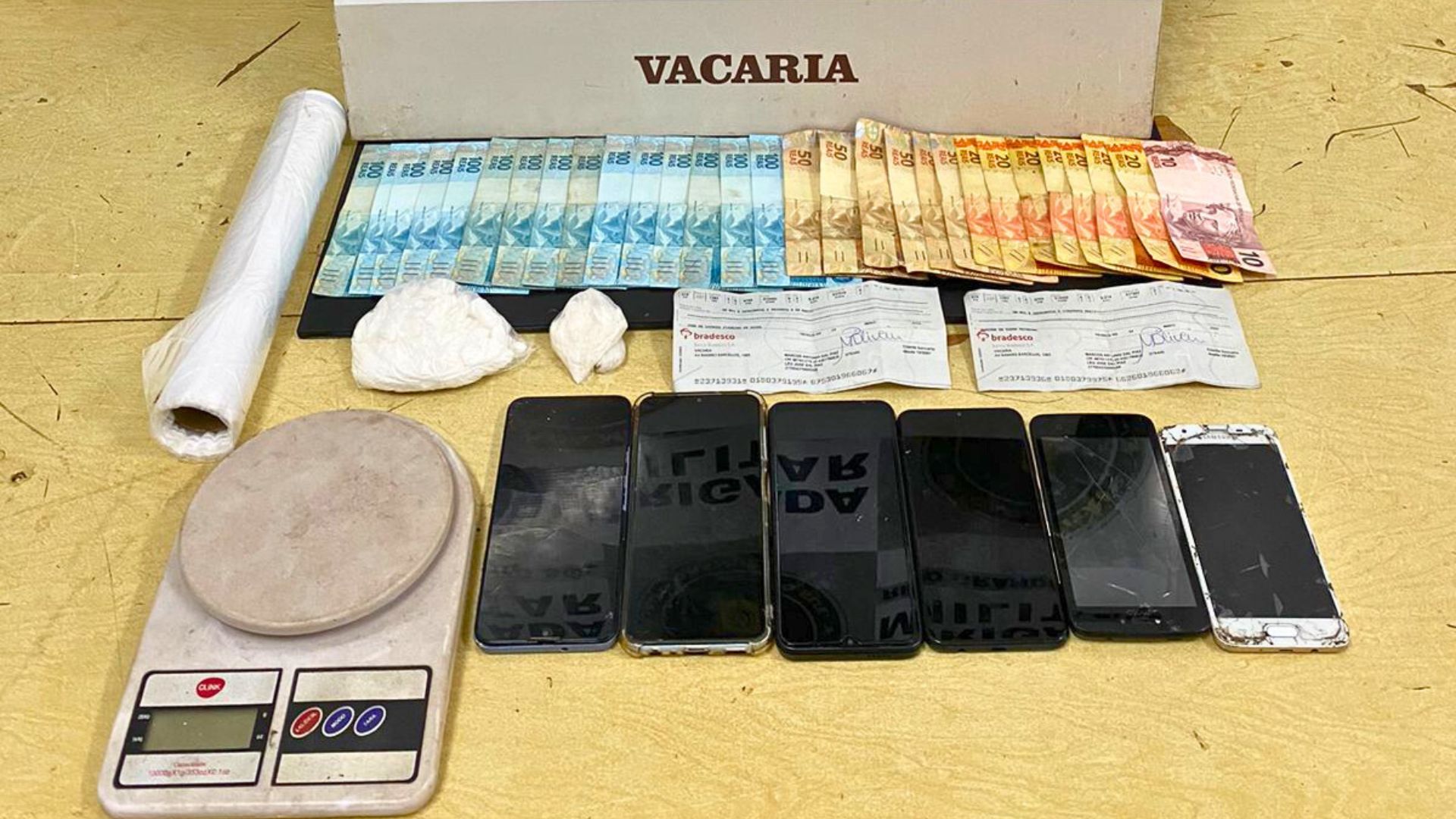 Mulher &eacute; detida por tr&aacute;fico de drogas em Vacaria