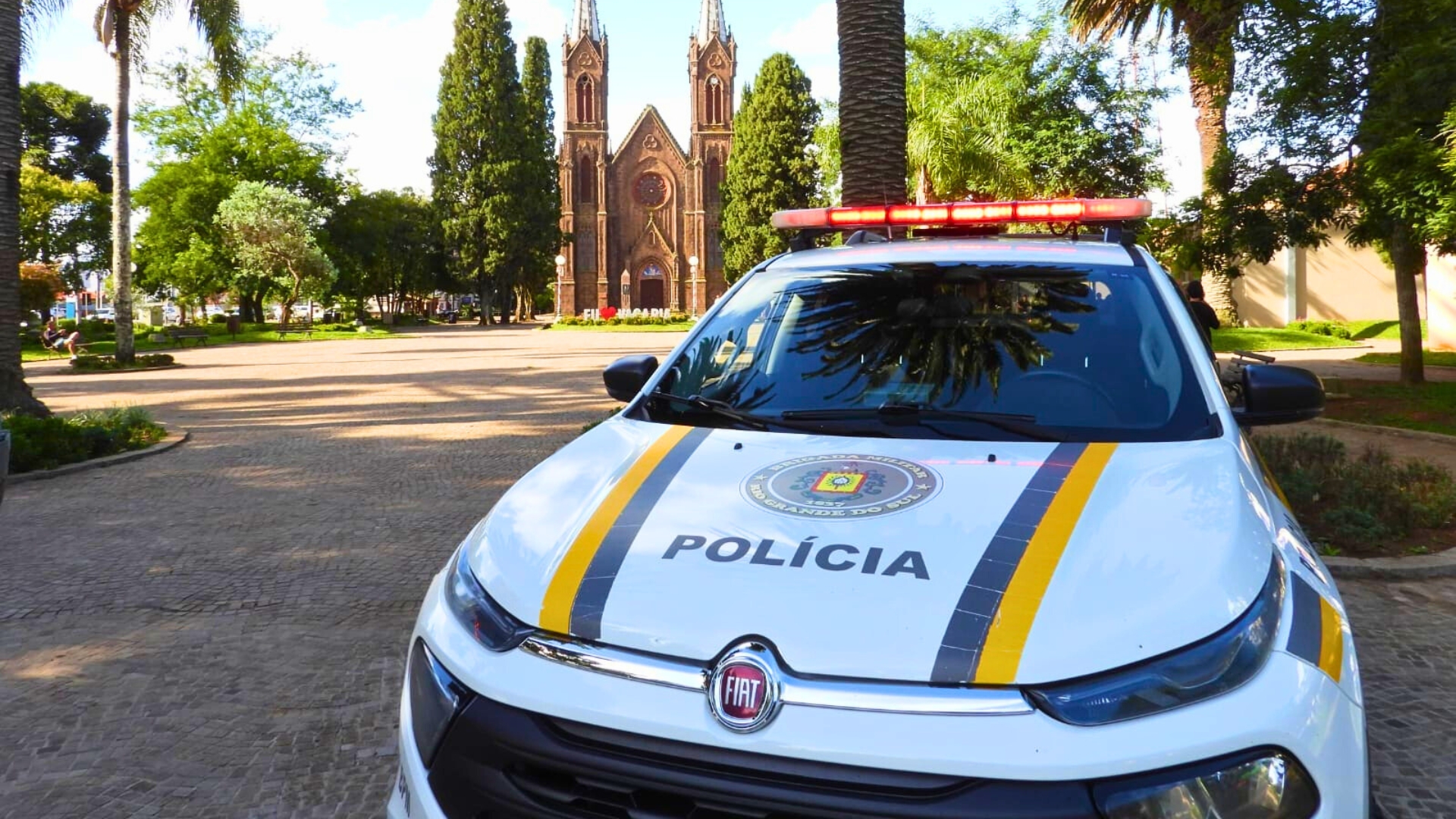 Brigada Militar realiza pris&atilde;o de foragido em Vacaria