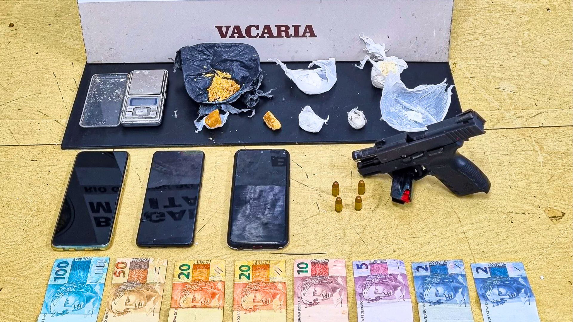 Pris&atilde;o por Tr&aacute;fico de Drogas em Vacaria