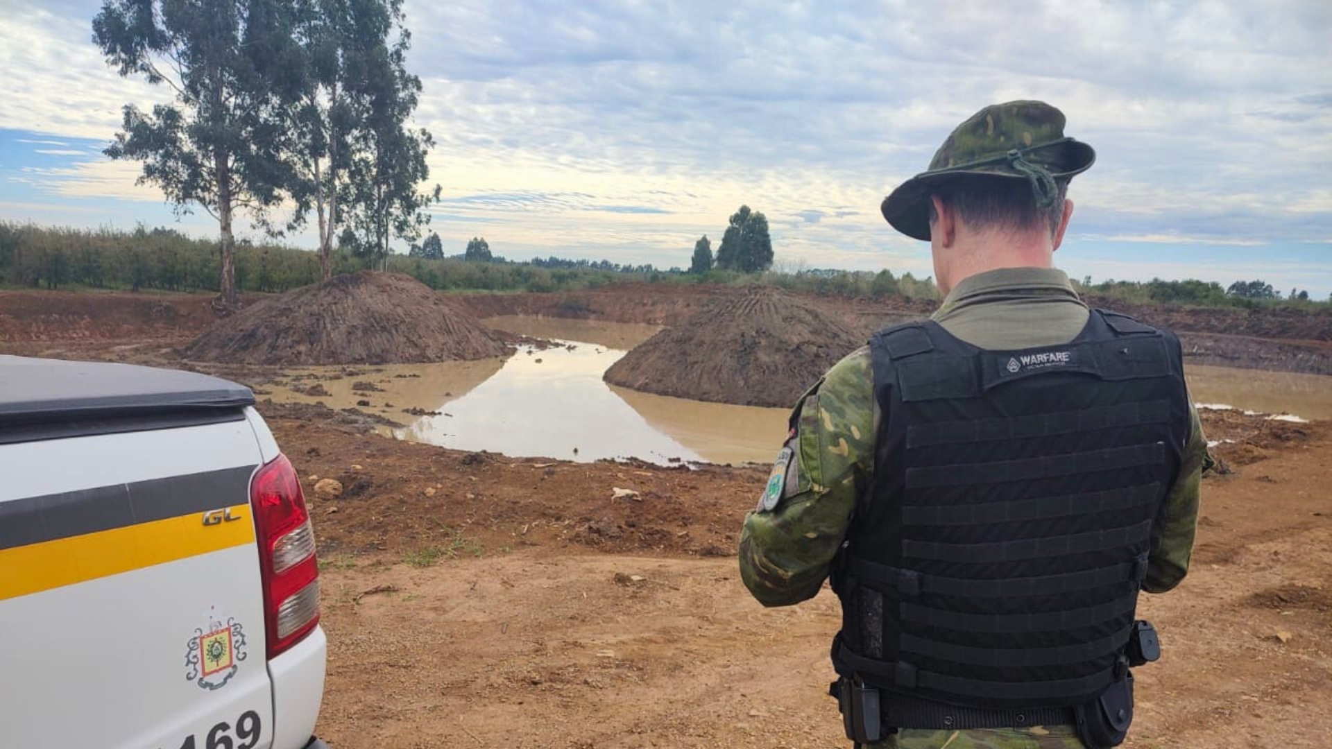 PATRAM identifica violação ambiental em área protegida