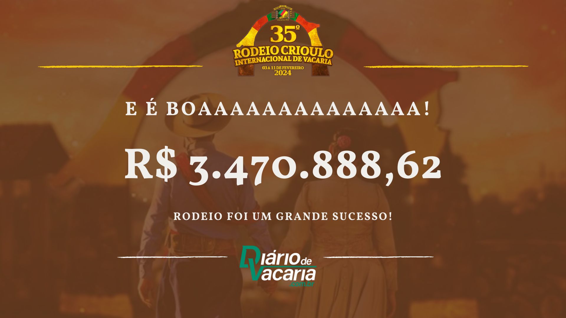 Resultado do Rodeio