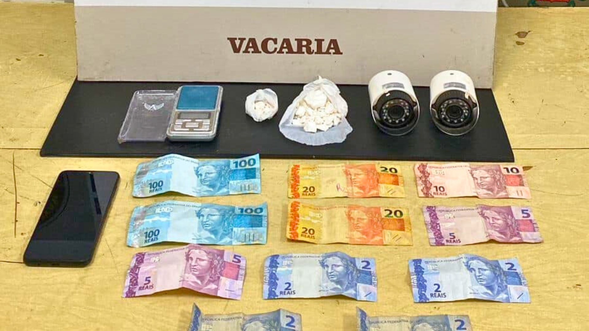 BM prende homem por tr&aacute;fico em Vacaria