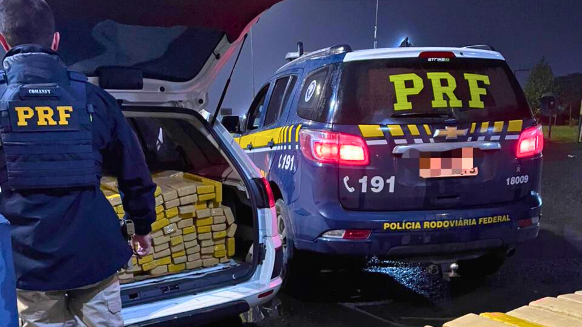 Traficante com aproximadamente 300 kg de maconha &eacute; preso em Vacaria