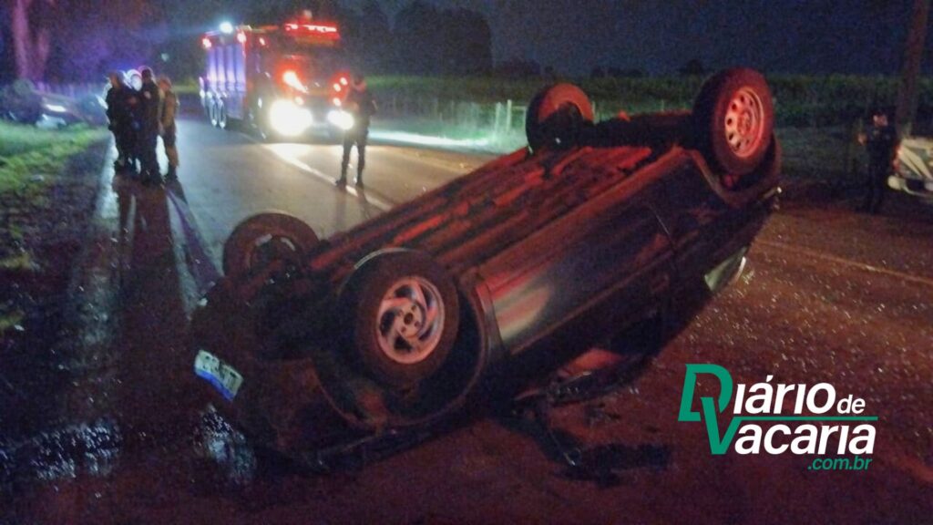 Acidente em frente ao cemitério São Francisco