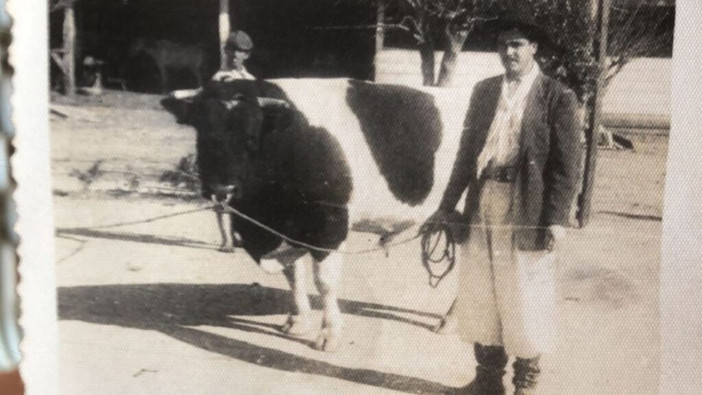 Vasco Gama, de Guaíba, no Parque Menino Deus, em 1953 - Foto: arquivo pessoal