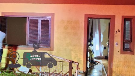 Inc&ecirc;ndio no Imperial em Vacaria foi Rapidamente Controlado pelos Bombeiros