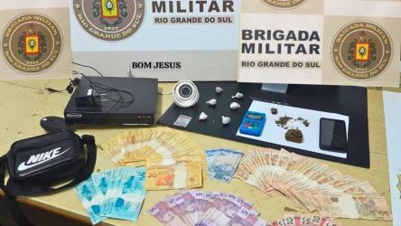 BM Prende Homem por Tráfico em Bom Jesus