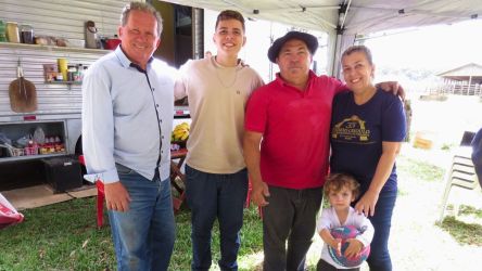 Faltando oito dias para o in&iacute;cio do 35&ordm; Rodeio Crioulo Internacional de Vacaria, a cidade j&aacute; come&ccedil;a a receber os primeiros visitantes