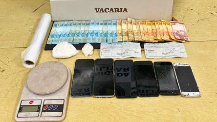 Mulher &eacute; detida por tr&aacute;fico de drogas em Vacaria