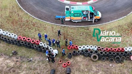 Susto no Kart em Vacaria